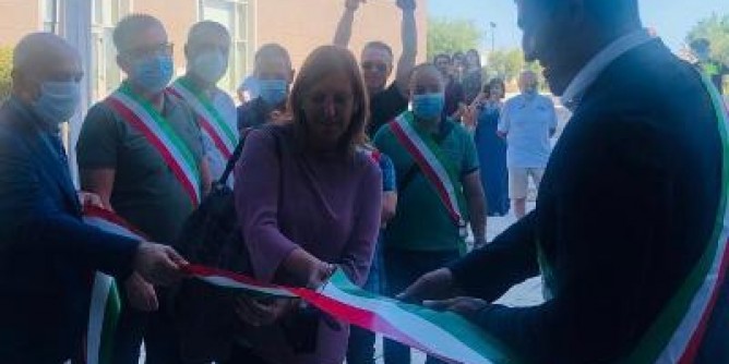 Cpi: Zedda inaugura sede di Sanluri