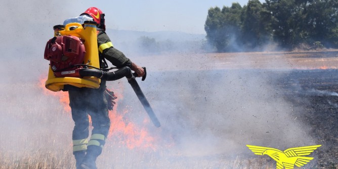 Ancora fiamme nell´Isola