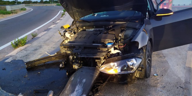 Incidente all´alba all´uscita di Alghero