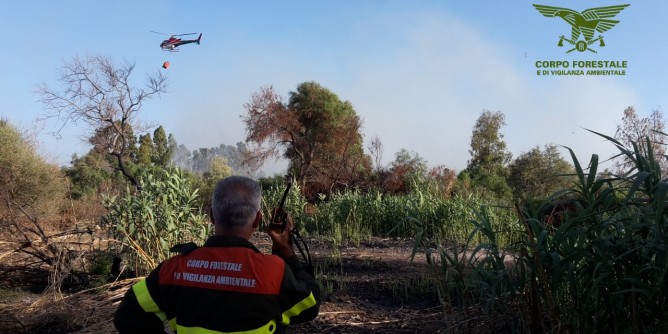 Fiamme a Bottida, Siris e Porto Torres