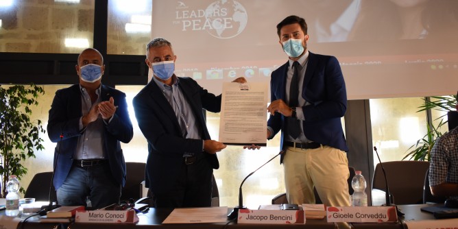 Alghero aderisce a Leaders for peace