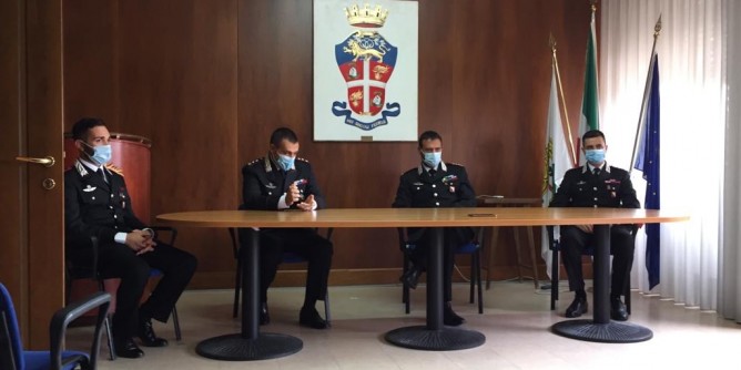 Carabinieri: ecco i nuovi ufficiali nel Comando provinciale