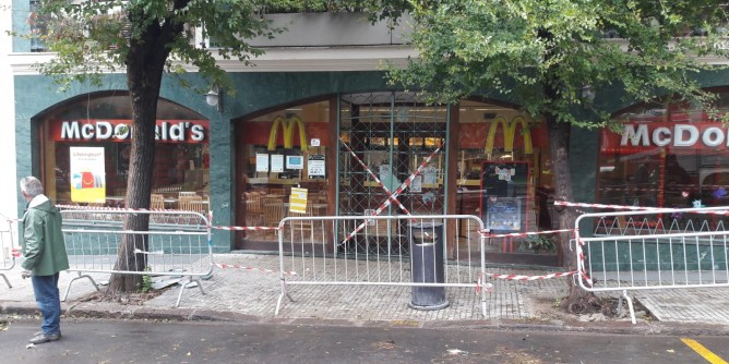 Marmo precipita sul <i>Mc Donald</i>