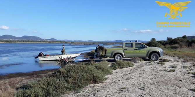 Pesca con bertovello: interviene la Forestale