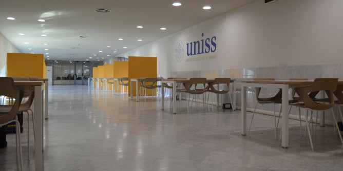 Uniss: Student <i>hub</i> a capienza ridotta