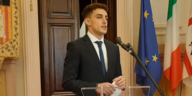 Andrea Morittu è il miglior laureato <i>Uniss</i>
