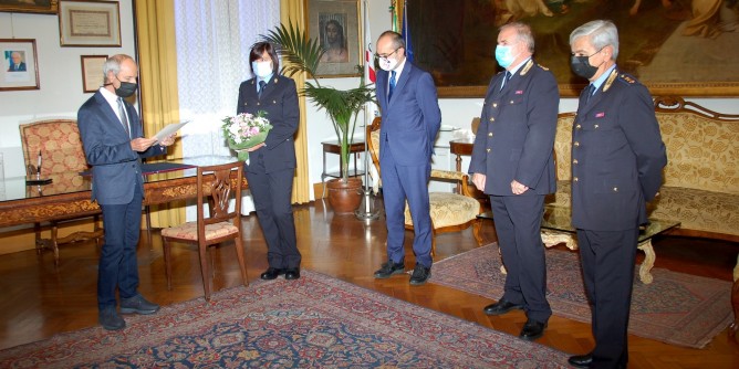Cagliari: <i>premiata</i> l’agente Corrias