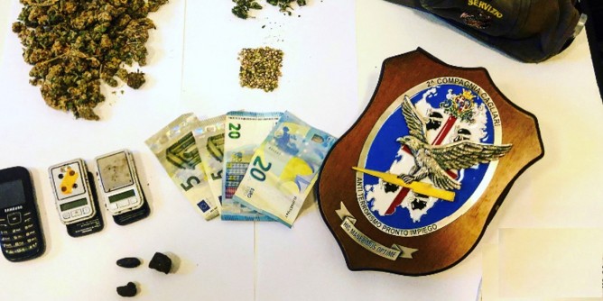 Spacciatore arrestato a Quartu