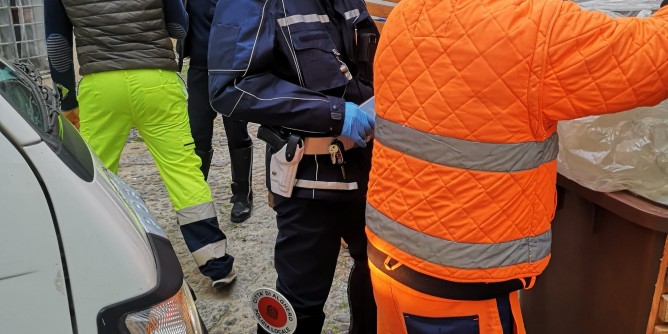 Rifiuti: controlli e sanzioni nel centro storico