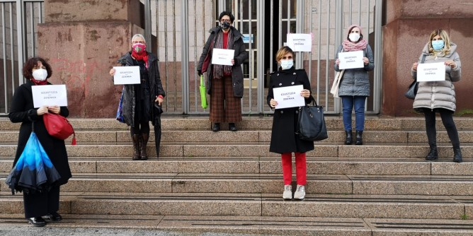 <i>Femminicidio</i>: sit-in per Zdenka Krejcikova