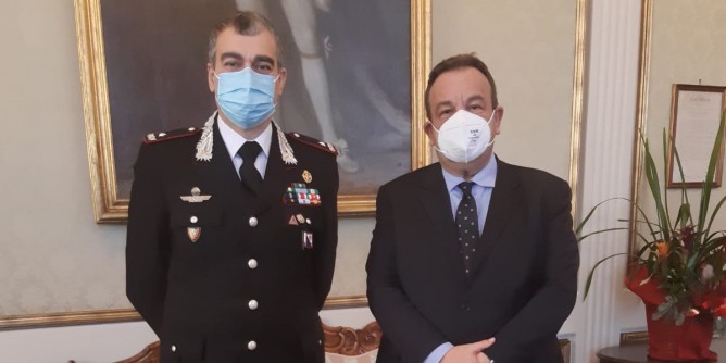Uniss: incontro tra Mariotti e il generale Gargano