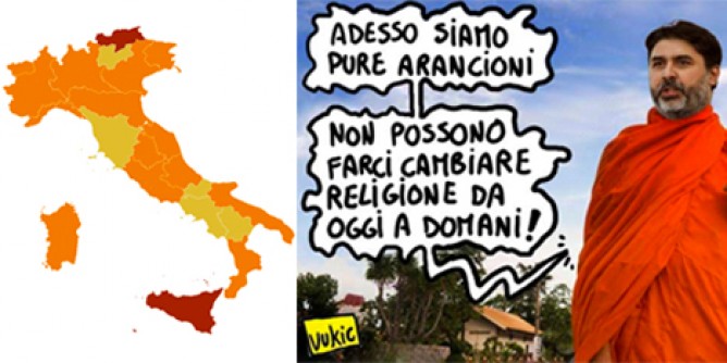 Non c <i>Speranza</i>, Sardegna rimane <i>arancione</i>