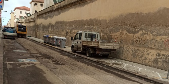 Manutenzione straordinaria sulle strade di Sassari