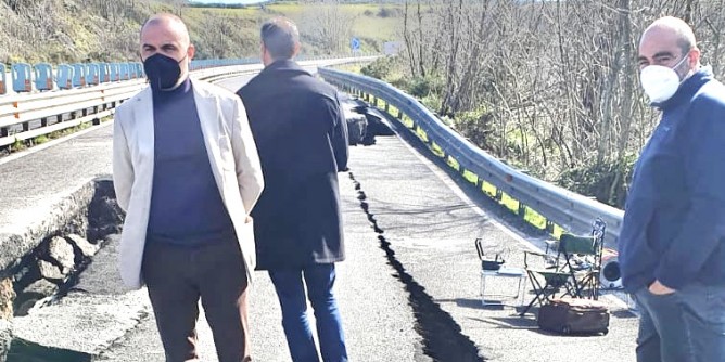 Lavori ripristino 131: «Massima attenzione»