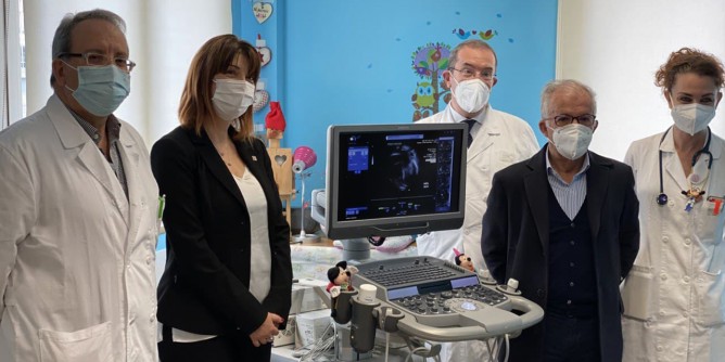 Cardiologia pediatrica: arriva l´ecocardiografo