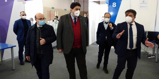 Apre il Centro vaccinazioni di Cagliari
