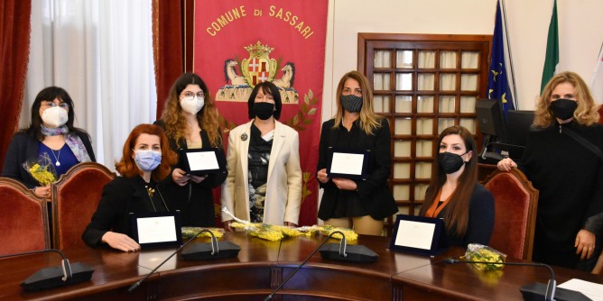 Sassari premia cinque donne per il lustro dato alla città