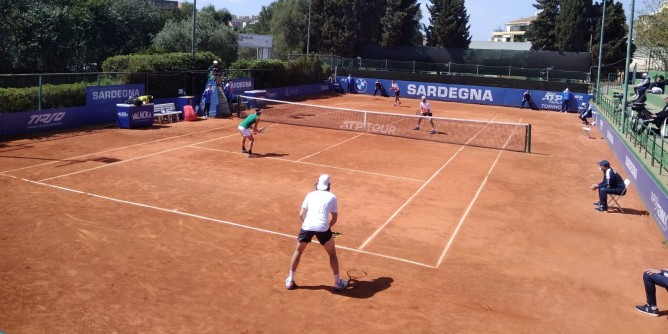 Sardegna Open: Sonego-Vavassori in semifinale