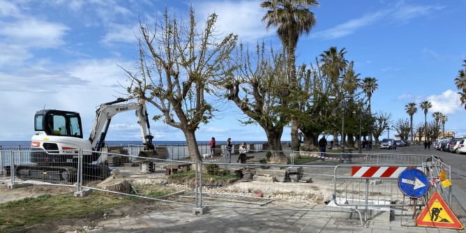 Bastione, volta lesionata: lavori