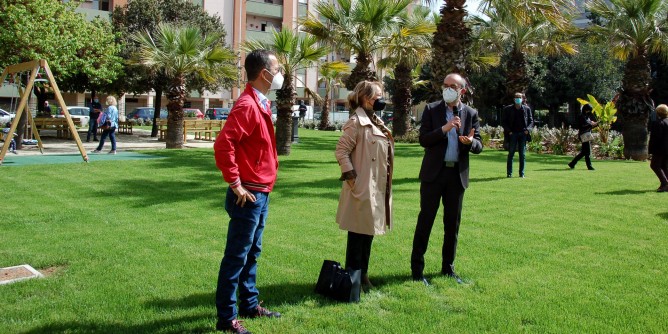 Riaperto il Parco di Via Giotto a Cagliari