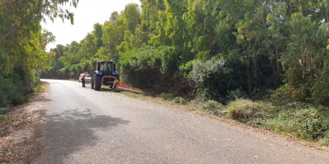 Sicurezza nell´agro: giardinieri comunali al lavoro