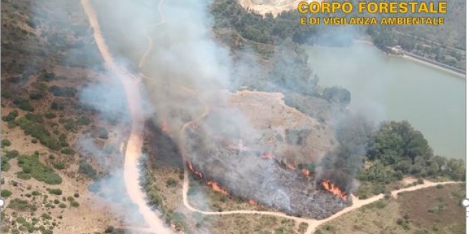 Ancora ventitre incendi nell´Isola
