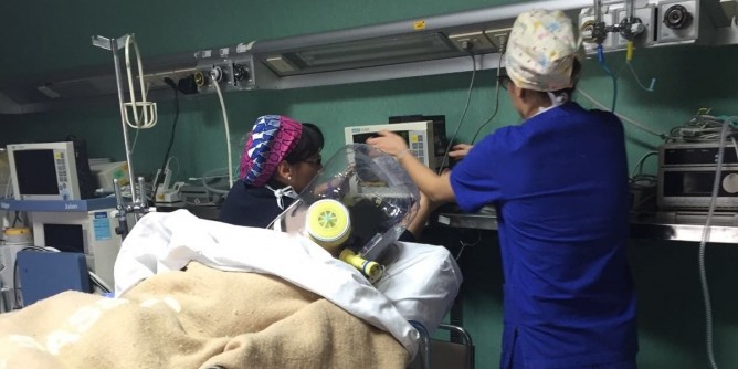 Casco Cpap, usato dal 2016 in Aou