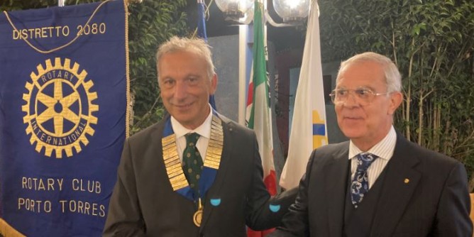 Rotary Porto Torres: Paolo Pinna <i>33°</i> presidente