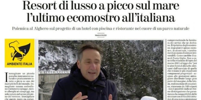 Punta Giglio, giravolta olimpionica di Tozzi