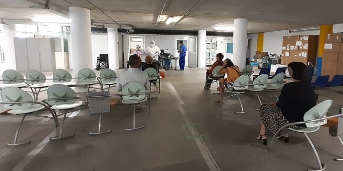 <i>Screening</i> post vacanze dipendenti a Sassari