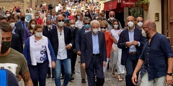 Vacanze finite, Mattarella lascia Alghero