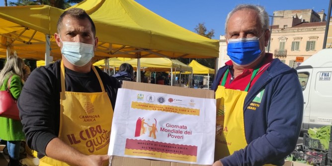 Cibo agli indigenti nella Giornata del Povero