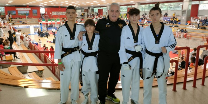 Asd Taekwondo Olmedo protagonista in Liguria