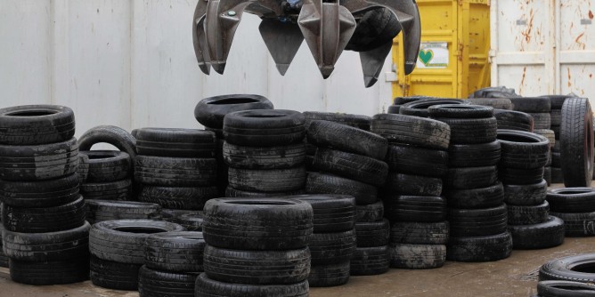 Raccolte 8.500 tonnellate di pneumatici