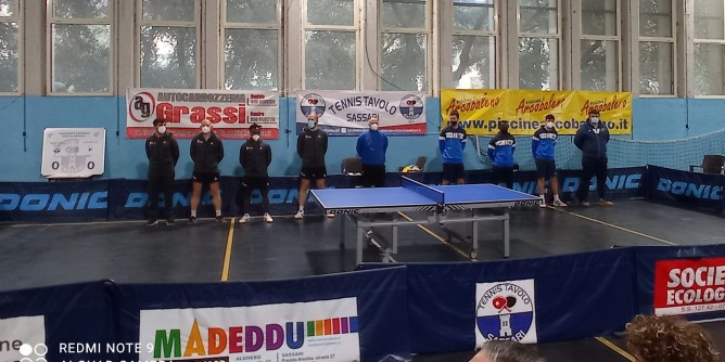 Tennistavolo Sassari: si salva la B femminile