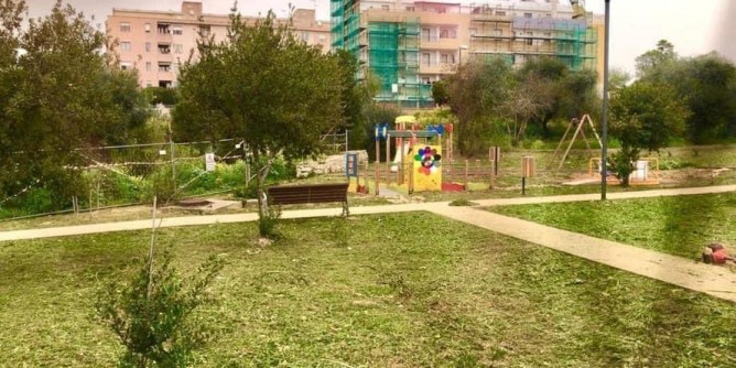 Sassari: Nuovo parco via Pertini - Berlinguer