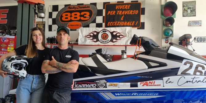 Lucio Canu al 70° raid Pavia-Venezia