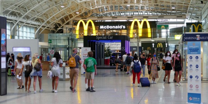 A Maggio +280% all´Aeroporto di Cagliari