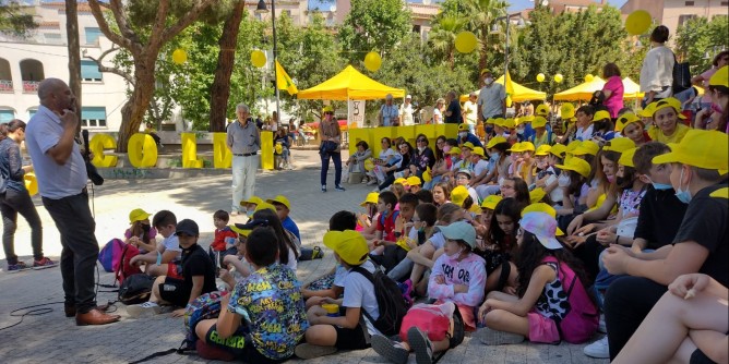 500 bambini a lezione di educazione alimentare