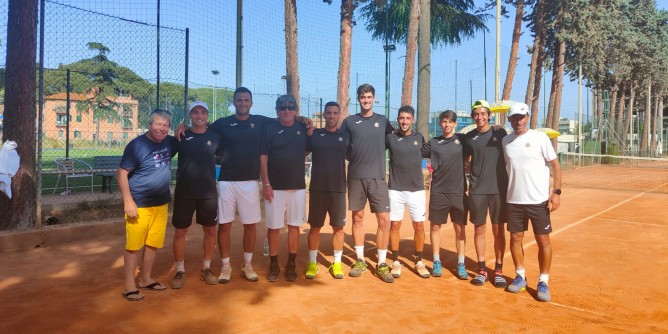 Il Tc Tennis Alghero cala il tris