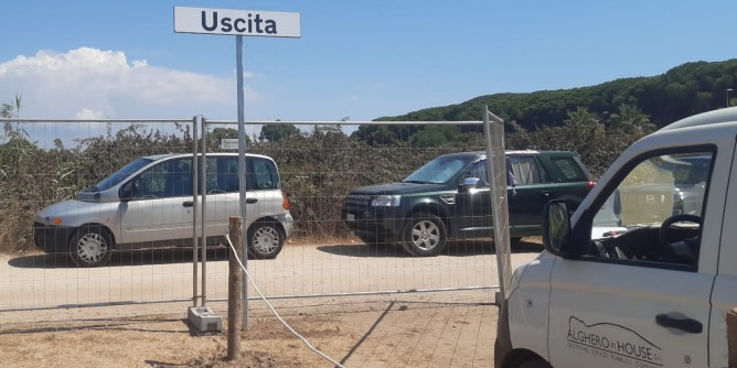 Parcheggi spiagge Alghero: <i>App</i> attiva