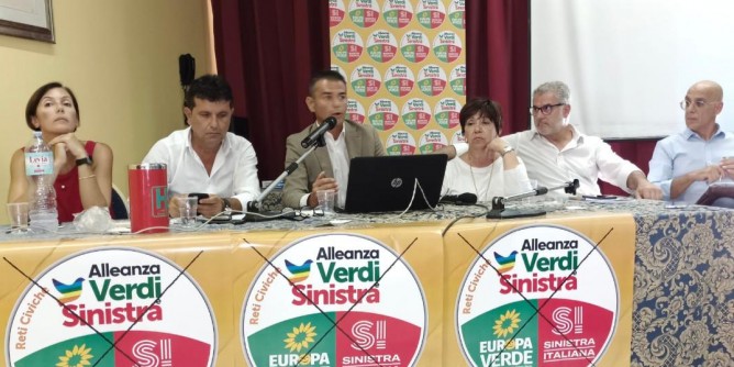 Verdi e Sinistra: presentata la lista