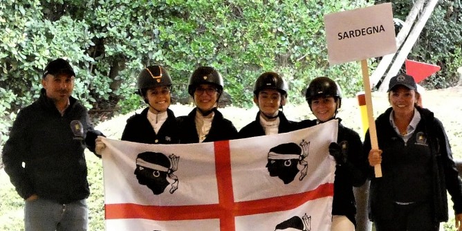 Dressage: Sardegna <i>5a</i> alla Coppa Regioni