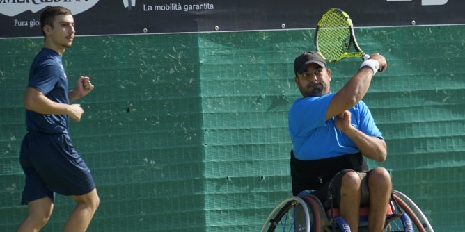 Wheelchair tennis: Poker azzurro