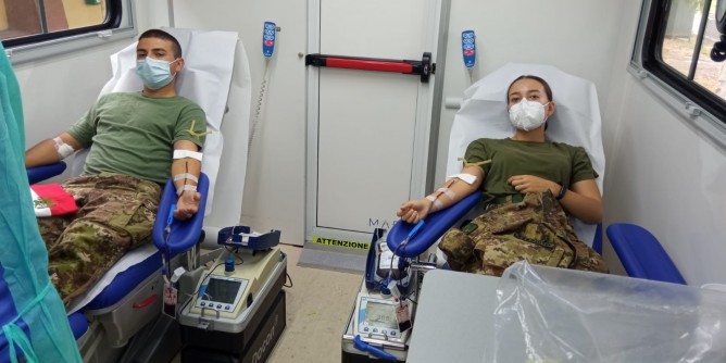 Brigata Sassari dona il sangue