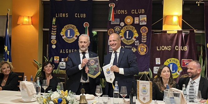 Lions Club Alghero compie 40 anni