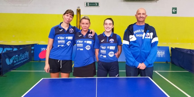 Tennistavolo: Sassari alla prova dell´Intercup