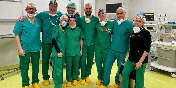 Al Policlinico impiantata protesi caviglia con 3D