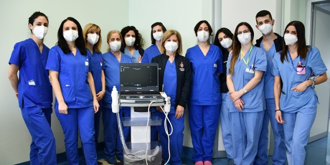 Aou Sassari: donato ecografo per Geriatria
