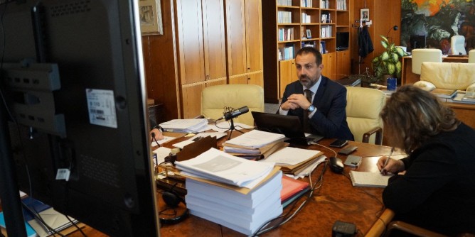 Dal presidente Pais gli auguri ad <i>Emma</i>